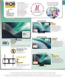 Offre TV Samsung dans le catalogue Proxi Confort du moment à la page 2