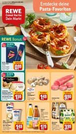 Aktueller REWE Supermarkt Prospekt in Nersingen und Umgebung, "Dein Markt" mit 16 Seiten, 11.08.2025 - 16.08.2025