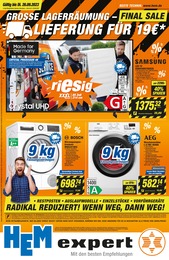 HEM expert Prospekt "Top Angebote" für Orsingen-Nenzingen, 8 Seiten, 20.09.2023 - 26.09.2023 HEM expert Prospekt "Top Angebote" für Orsingen-Nenzingen, 8 Seiten, 20.09.2023 - 26.09.2023