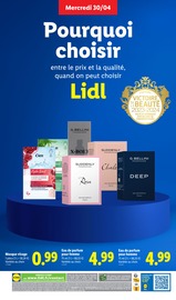 Parfum Angebote im Prospekt "PRIX EN BAISSE" von Lidl Parfum Angebote im Prospekt "PRIX EN BAISSE" von Lidl auf Seite 30