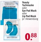 Tuchmaske oder Eye Pad Mask oder Lip Pad Mask Angebote bei Rossmann Hamm für 0,88 €