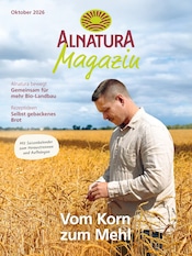 Lebensmittel im Alnatura Prospekt in Hannover Aktueller Alnatura Prospekt mit Lebensmittel, "Alnatura Magazin", Seite 1