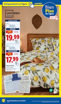Promo Couches dans le catalogue Lidl du moment à la page 52