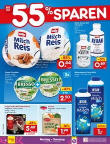 Milch im Netto Marken-Discount Prospekt "Aktuelle Angebote" mit 60 Seiten (Siegen (Universitätsstadt))