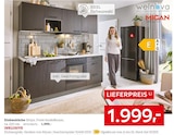 Einbauküche Stripe im Angebot bei XXXLutz Möbelhäuser in Ettlingen Einbauküche Stripe Angebote von Welnova, Mican bei XXXLutz Möbelhäuser Ettlingen für 1.999,00 €