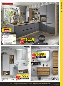 Kühlschrank im aktuellen BRAUN Möbel-Center Prospekt (Konstanz) Kühlschrank im BRAUN Möbel-Center Prospekt "Gröööößter Sale des Jahres!" mit 20 Seiten (Konstanz)