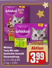 Tasty Mix oder Gemischte Auswahl Katzennahrung von Whiskas im aktuellen REWE Prospekt