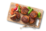 Aktuelle Hackfleisch Angebote bei Kaufland in Karlsruhe Aktuelles Frikadellen nach Bruschetta-Art Angebot bei Kaufland in Karlsruhe ab 0,99 €