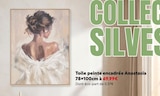 Promo Toile peinte encadrée Anastasia à 69,99 € dans le catalogue Maxi Bazar à Lillers