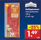 Netto Marken-Discount Neu Weitendorf - Geflügelsalami Angebot im Prospekt Geflügelsalami bei Netto Marken-Discount im Neu Weitendorf Prospekt für 1,49 €