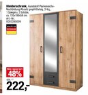 Aktuelles Kleiderschrank Angebot bei Opti-Wohnwelt in Pforzheim ab 222,00 €