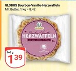 Bourbon-Vanille-Herzwaffeln Angebote von Globus bei GLOBUS Krefeld für 1,39 €