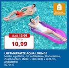 LUFTMATRATZE AQUA LOUNGE Angebot in Niederdorla LUFTMATRATZE AQUA LOUNGE im aktuellen Prospekt bei PROFI Wesch in Niederdorla