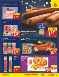 Käsewurst Angebot & Preis im aktuellen Netto Marken-Discount Prospekt Käsewurst Angebot im aktuellen Netto Marken-Discount Prospekt auf Seite 15