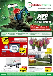 Hagebaumarkt Prospekt für Oldenburg mit 20 Seiten Hagebaumarkt Prospekt "APP LADEN UND GEWINNEN" für Oldenburg, 20 Seiten, 26.09.2026 - 03.10.2026