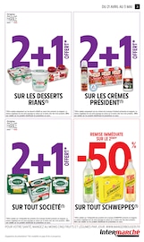 Alimentation en promo dans le catalogue Intermarché Super à la page 3