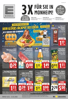 Aktueller EDEKA Prospekt für Monheim (Rhein) und Ungebung, Seiten zum blättern EDEKA Prospekt Aktuelle Angebote mit Seiten in Monheim (Rhein) und Umgebung