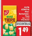 Mini Butterkeks-Tiere von Gut & Günstig im aktuellen EDEKA Prospekt