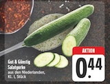 Salatgurke bei EDEKA im Burgoberbach Prospekt für 0,44 €