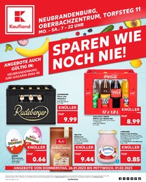 Discounter Prospekt von Kaufland Neubrandenburg Kaufland Prospekt: "MEHR SPAR€N MIT KAUFLAND!", 51 Seiten, 26.01.2023 - 01.02.2023