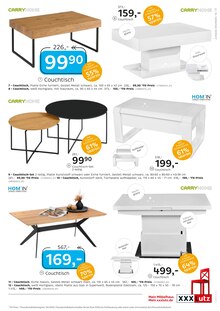 Wohnzimmertisch im XXXLutz Möbelhäuser Prospekt "junges wohnen." mit 20 Seiten (Hamburg)