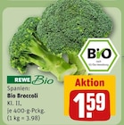 Bio Broccoli Angebote von REWE Bio bei REWE Erlangen für 1,59 €