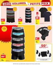Promos Chaussettes dans le catalogue "Carrefour" de Carrefour Chaussettes en promo dans le catalogue Carrefour à la page 26