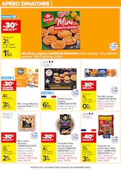Pizza Angebote im Prospekt "APÉRO DINATOIRE" von Carrefour auf Seite 9