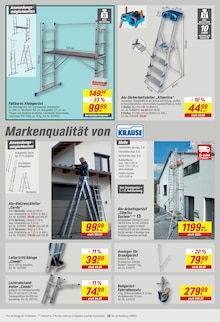 Leiter Angebot im toom Baumarkt Prospekt, gültig von 14.09.2026 bis 26.09.2026 Leiter Angebot im aktuellen toom Baumarkt Prospekt auf Seite 16