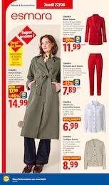 Offre Veste Femme dans le catalogue Lidl du moment à la page 42