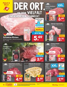 Steak im Netto Marken-Discount Prospekt "Aktuelle Angebote" mit 49 Seiten (Lübeck)