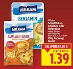 Schnittkäsescheiben von Milram für 1,39 € bei E center im Angebot Schnittkäsescheiben von Milram im aktuellen E center Prospekt