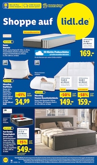 Matratze im aktuellen Lidl Prospekt (Koblenz) Matratze im Lidl Prospekt "LIDL LOHNT SICH" mit 66 Seiten (Koblenz)
