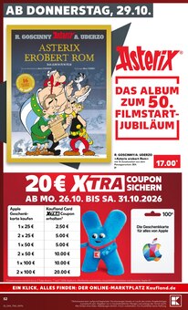 Geschenkkarte im aktuellen Kaufland Prospekt (Stuttgart) Geschenkkarte im Kaufland Prospekt "Hier bin ich richtig" mit 80 Seiten (Stuttgart)