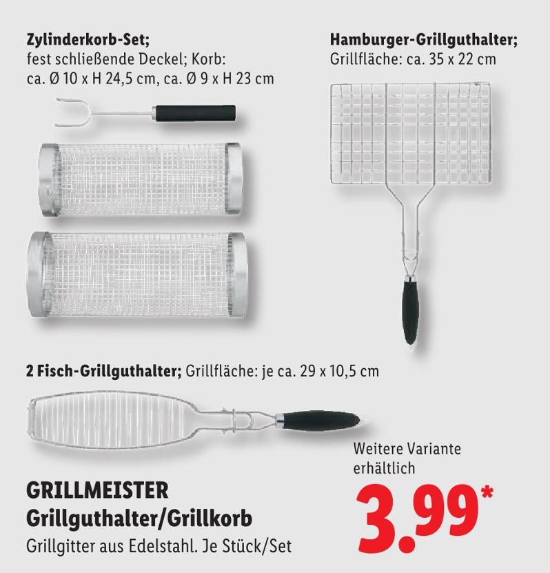 Hamburger-Grillguthalter