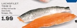 E center Dinslaken - LACHSFILET TRIM D Angebot im Prospekt LACHSFILET TRIM D bei E center im Dinslaken Prospekt für 1,99 €
