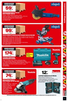Promotion Ponceuse Excentrique dans le prospectus Brico Dépôt, valable du 24/10/2025 au 06/11/2025 Promo Ponceuse Excentrique dans le catalogue Brico Dépôt du moment à la page 5