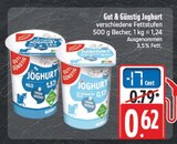 EDEKA Rehau - Joghurt Mild 1,5% Angebot im Prospekt Joghurt Mild 1,5% bei EDEKA im Rehau Prospekt für 0,62 €
