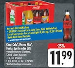 nah und gut Hahnbach - Coca-Cola, Mezzo Mix, Fanta, Sprite oder Lift Angebot im Prospekt Coca-Cola, Mezzo Mix, Fanta, Sprite oder Lift bei nah und gut im Hahnbach Prospekt für 11,99 €
