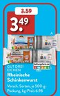 Rheinische Schinkenwurst von Gut Drei Eichen im aktuellen ALDI SÜD Prospekt für 3,49 €