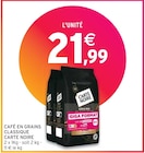 Café en grains classique - CARTE NOIRE en promo chez Intermarché Grenoble à 21,99 €