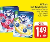Kraft Aktiv Duftspüler Blütentraum Angebote von WC Frisch bei EDEKA Bautzen für 1,49 €
