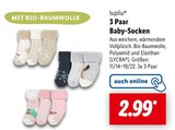 Baby-Socken Angebote von lupilu bei Lidl Herford für 2,99 €