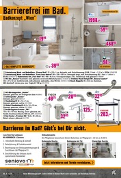 Hornbach WC Garnitur im Prospekt 