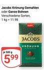Aktuelle Jacobs Angebote bei GLOBUS in Rostock Aktuelles Krönung Gemahlen Angebot bei GLOBUS in Rostock ab 5,99 €