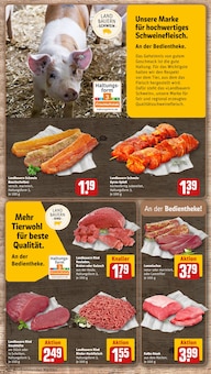 Rindfleisch im REWE Prospekt "Dein Markt" mit 32 Seiten (Ludwigshafen (Rhein))