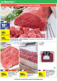 Offre Faux filet dans le catalogue Carrefour du moment à la page 25