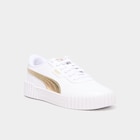 Tennis basses à lacets Carina 3.0 Puma jaune or femme - La Halle Tennis basses à lacets Carina 3.0 Puma jaune or femme à 32,99 € dans le catalogue La Halle