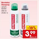 Deospray Original im Angebot bei Netto Marken-Discount in Ingolstadt Deospray Original Angebote von Borotalco bei Netto Marken-Discount Ingolstadt für 3,99 €