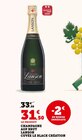 Champagne aop brut - LANSON en promo chez Super U Saint-Cyr-sur-Mer à 31,50 €